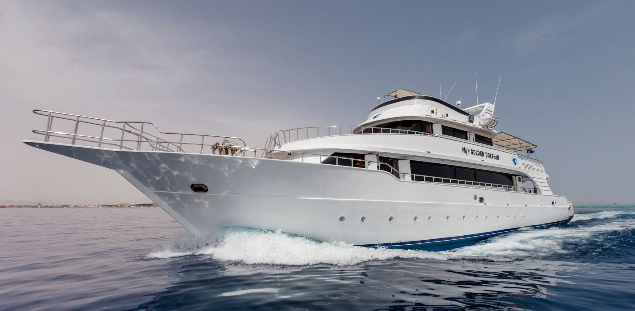 A classic Red Sea choice, Golden Dolphin I is a reliable companion for exploring Brothers Islands, St. John’s, and reefs bursting with anthias and soft corals