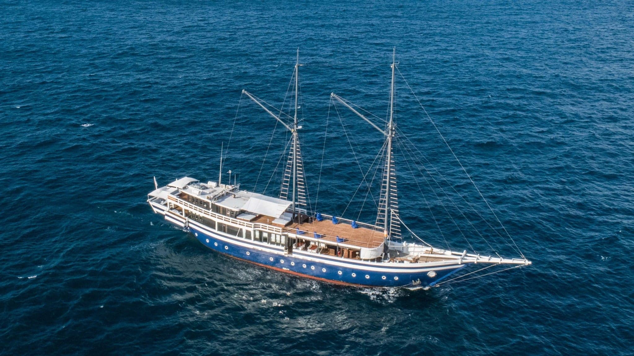 Scubaspa Zen merges luxury spa experiences with diving adventures, cruising through Indonesia's top destinations such as Raja Ampat and Komodo, offering encounters with manta rays, reef sharks, and vibrant coral gardens