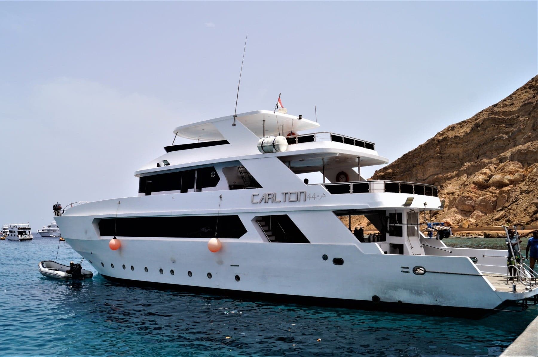 The Carlton liveaboard offers Red Sea diving with free nitrox, a spacious dive deck, and 10 en-suite cabins. Explore Egypt's top dive sites, including Ras Mohamed, Tiran, and the Thistlegorm wreck