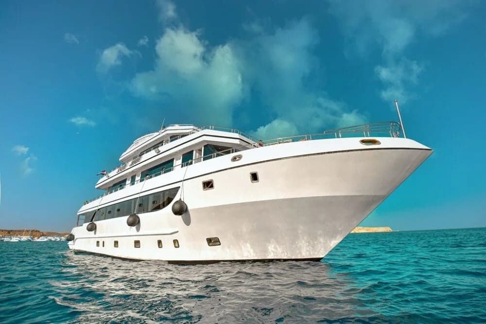 South Moon 1 is a brand-new steel yacht, constructed specifically for diving trips in comfort in Egypt&'s well-known Sinai region. The 30-meter-long and 8-meter-wide vessel holds a maximum...