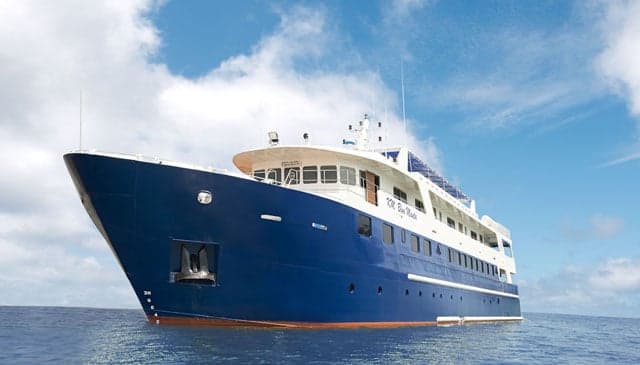 Explore the Blue Manta Liveaboard in Indonesia - a luxurious 45-meter dive vessel offering spacious cabins, world-class diving in Raja Ampat & Komodo, and unmatched stability for your next underwater adventure