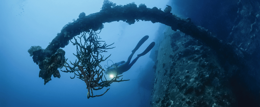 Umbria wreck SUDAN, Red Sea, U.W. photo, wreck diving, Umbria wreck