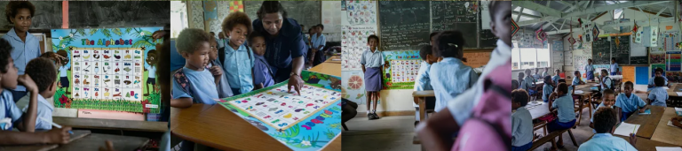 June 2015 saw the start of construction of the new Walindi Primary School. It has been donated by Walindi's owners Max and Cecilie Benjamin and was constructed by Walindi at cost. 225 students were enrolled at closing day, 3rd December 2019. 