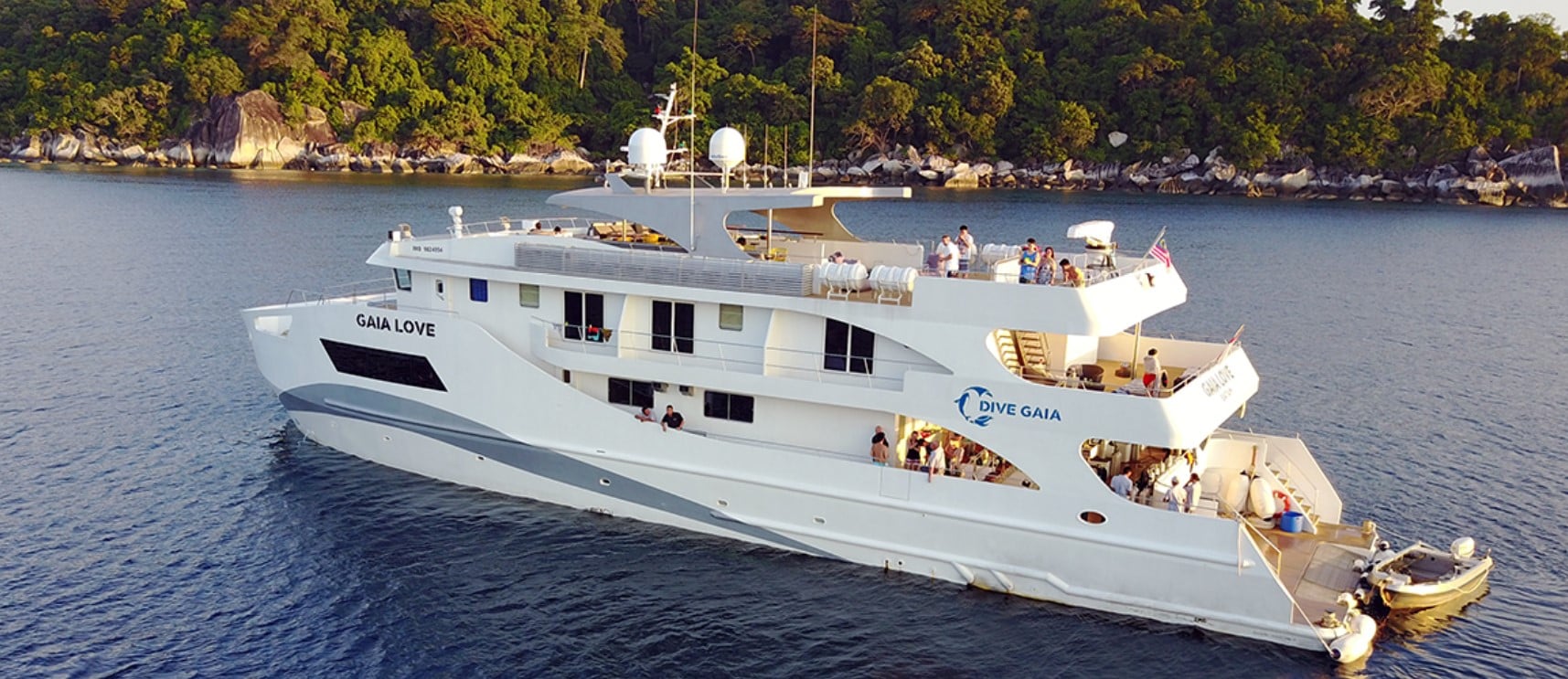 Spacious and modern, Gaia Love cruises through Indonesia’s famed Raja Ampat and Komodo. Expect manta cleaning stations, coral gardens, and macro life galore