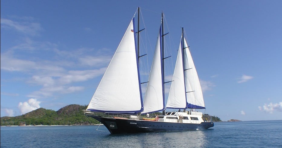 Sea Star combines classic sailing style with Indian Ocean adventure. Explore coral reefs, drift dives, and fish-filled bays while cruising between lush tropical islands