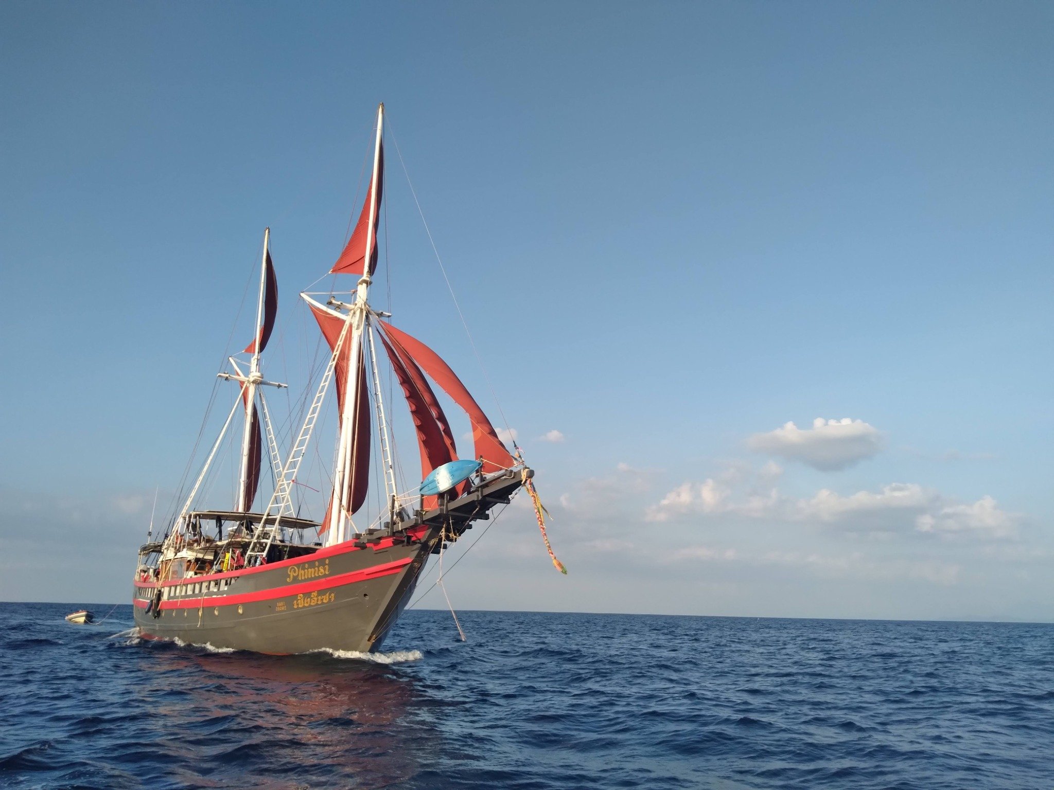 Diving the Similan Islands and Richelieu Rock, Thailand Master combines tradition with comfort, offering sightings of whale sharks, manta rays, and colorful reef systems
