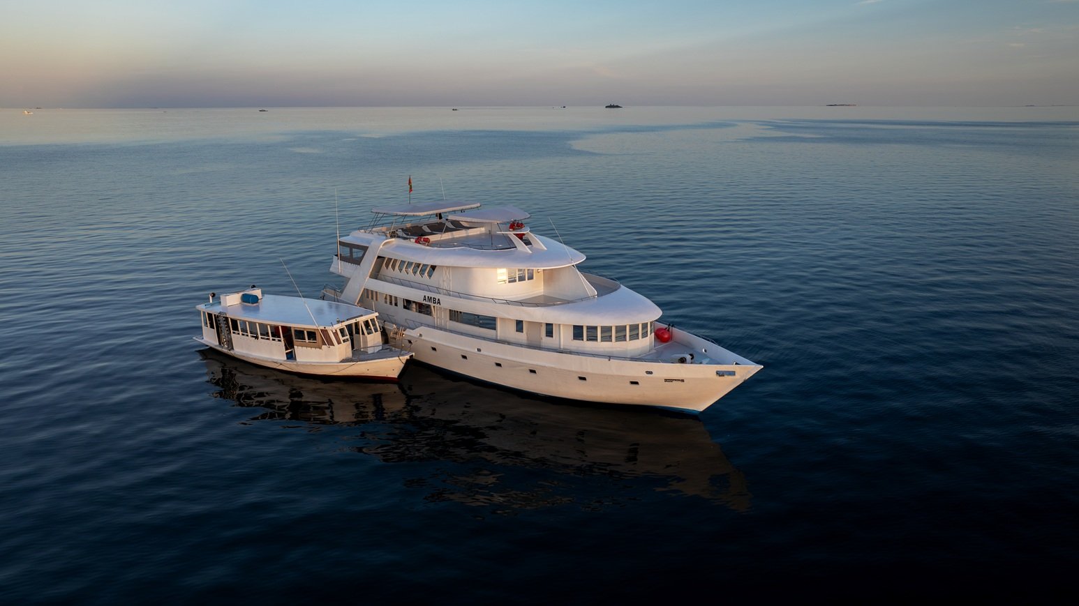 Amba is based in Haa Alif, far north in the Maldives. This region offers fewer crowds and high-voltage dives with sharks, overhangs, and lush coral thilas