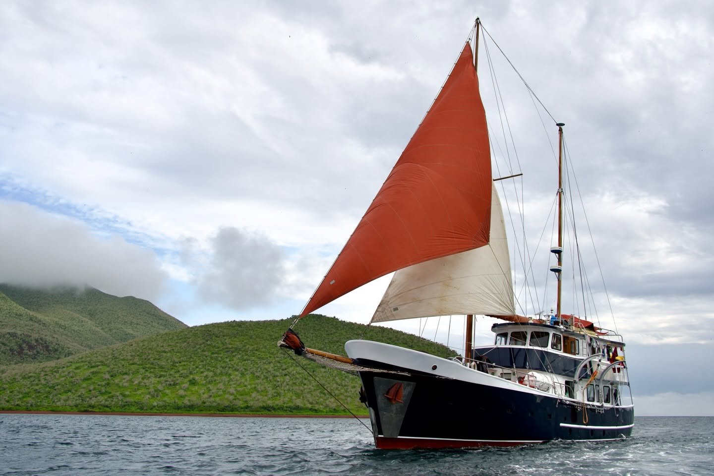 The Samba is a well-built, Dutch/Viking explorer and the best-maintained boat in the islands. Every detail is carefully crafted, every place has a use and a purpose. The upper deck hosts t...