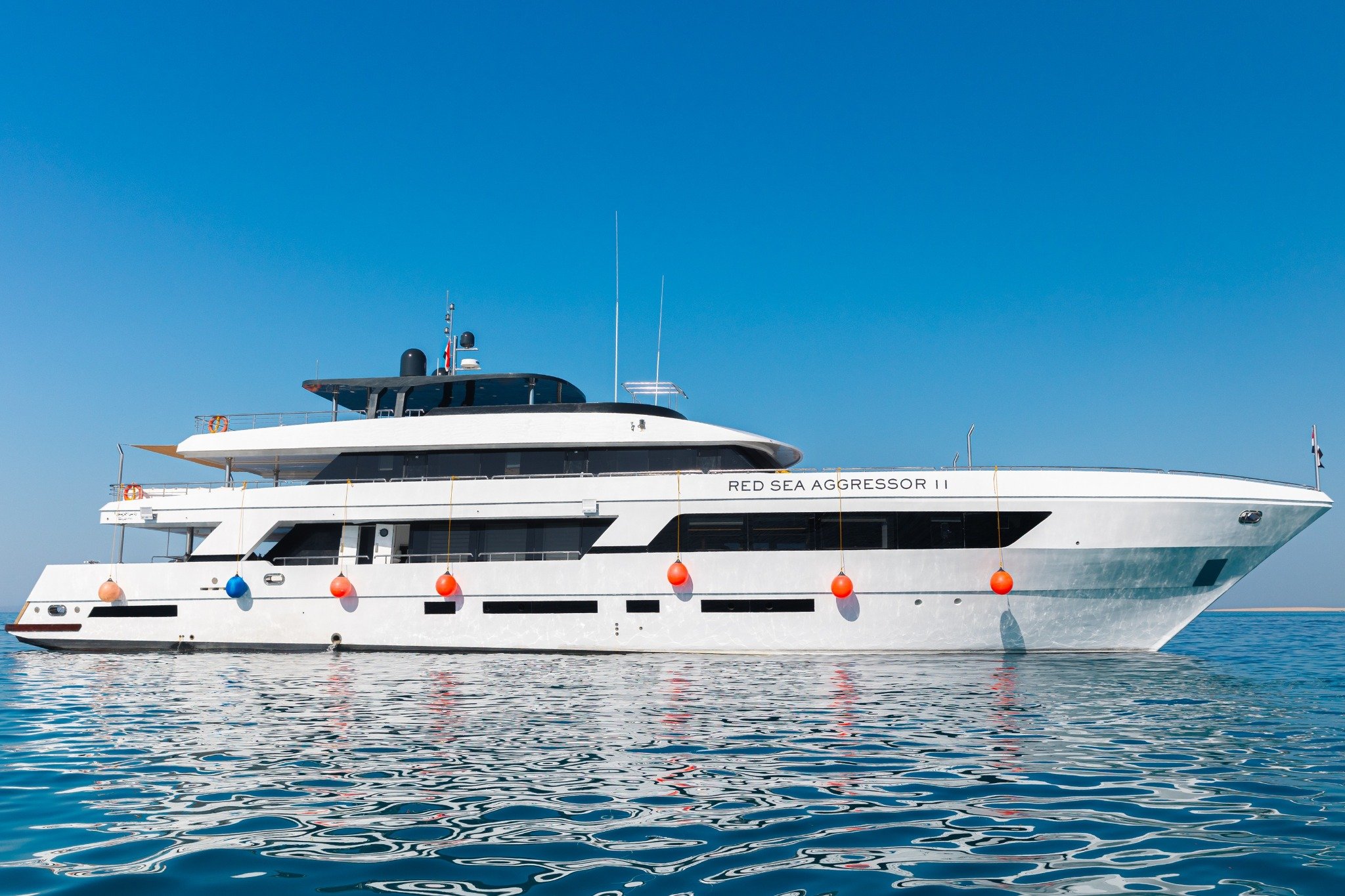 Red Sea Aggressor II delivers classic diving in Egypt, from the wrecks of Abu Nuhas to the deep walls of Daedalus Reef, where hammerheads and reef sharks patrol