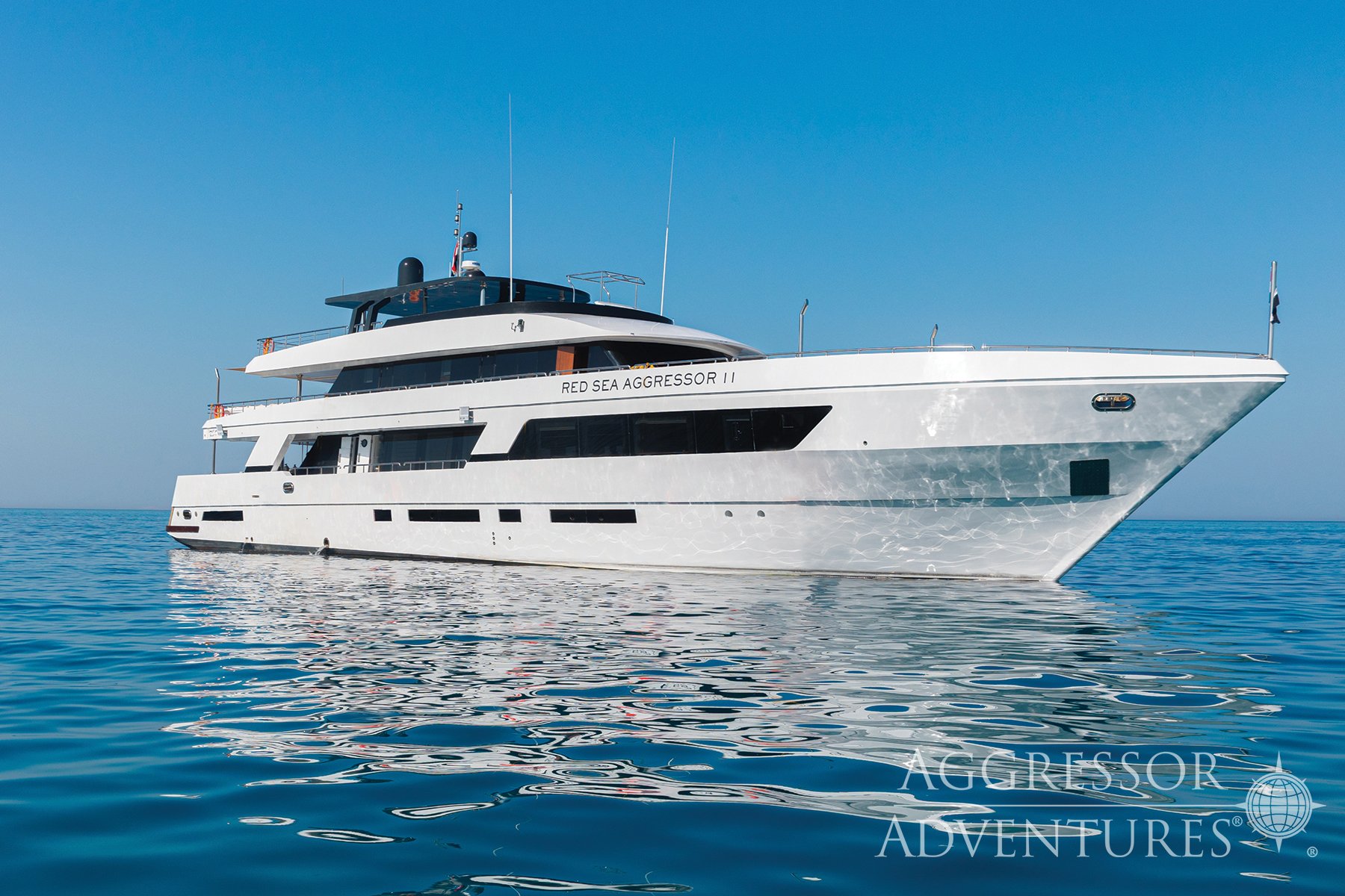 Red Sea Aggressor II delivers classic diving in Egypt, from the wrecks of Abu Nuhas to the deep walls of Daedalus Reef, where hammerheads and reef sharks patrol