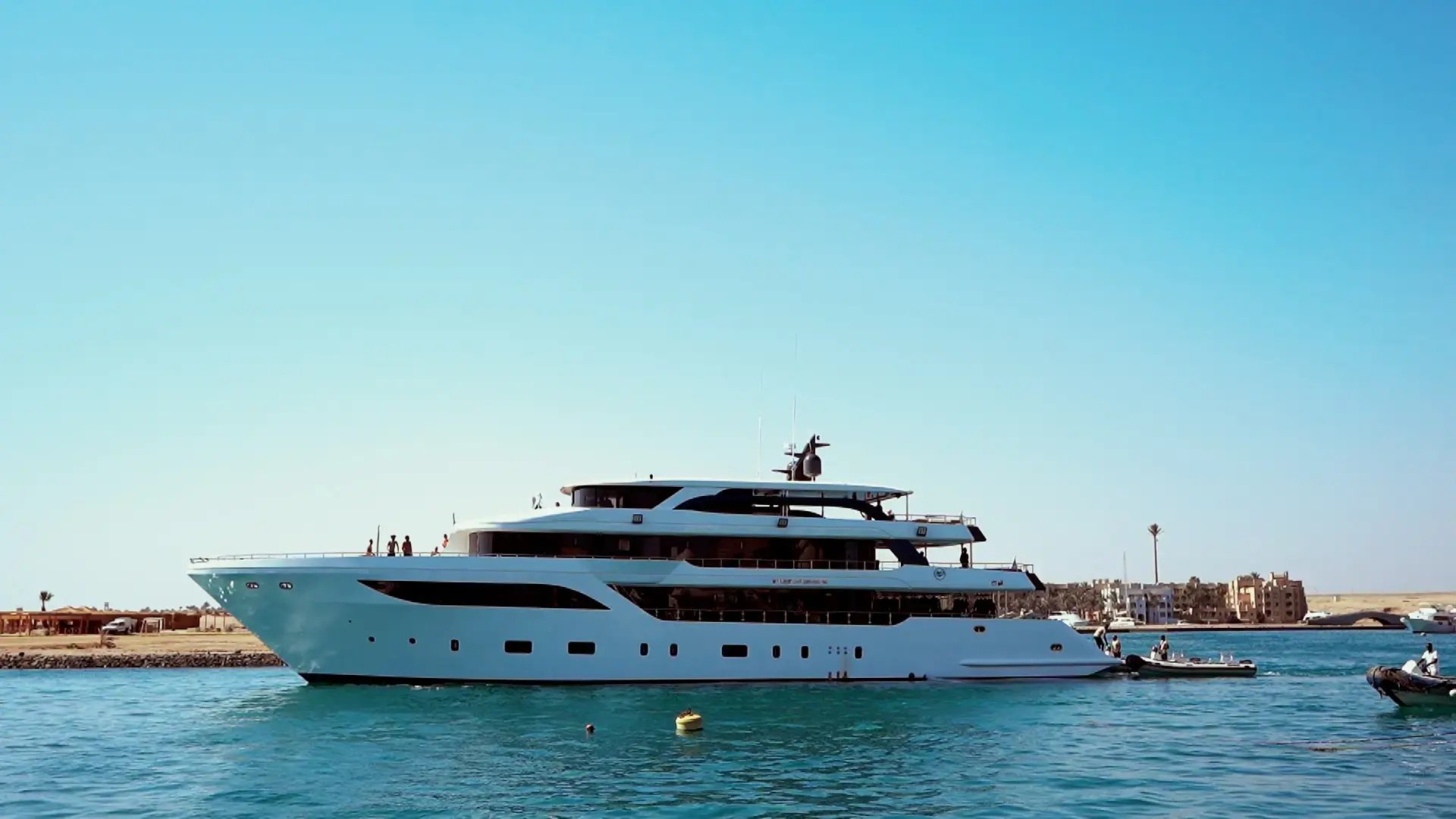 Avo liveaboard in Egypt offers Red Sea diving cruises aboard a 44-metre yacht with 12 cabins, an outdoor jacuzzi, open-air dining, two dive tenders, and ENOS diver tracking